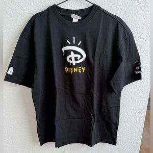 H&M x Disney 100 Black T-Shirt for Men - Trevor/Trouble Andrew artist